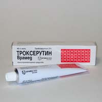 Троксерутин гель 2% 40г  (Болгария/ВетПромАД)