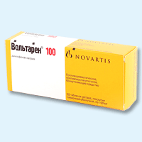 Вольтарен таб. ретард 100мг №10(Швейцария/Novartis Consumer Health)