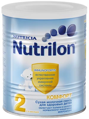 Молочная смесь Нутрилон-2 400г с пребиотиками (Нидерланды/Nutricia)